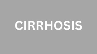 How To Pronounce CIRRHOSIS  Pronunciation Academy [upl. by Elo718]