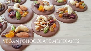 VEGAN  Chocolate Mendiants Recipe [upl. by Gervais]