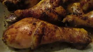 Easy Baked Chicken Drumsticks Beginner Friendly [upl. by Gnilsia923]