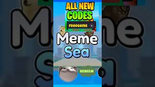 ALL WORKING MEME SEA CODES In AUGUST 2024 FREE REDEEM GEMS amp CASH [upl. by Assirok173]