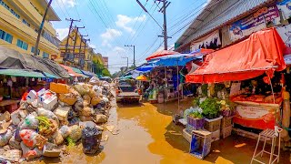 Chiang Mai Flood Aftermath  11 October 2024  Mueang Mai Market [upl. by Slinkman]