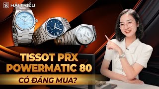 Đánh giá Đồng hồ Tissot PRX Powermatic 80 35mm mới nhất Có nên mua [upl. by Nnomae]