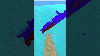 The RMS Lusitania Vs A Tsunami Vs A HUGE Underwater Spike Floating Sandbox [upl. by Alix]