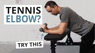 How to Treat Tennis Elbow with 3 Effective Exercises [upl. by Hsejar]