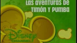 Bumpers Disney Channel Latinoamérica  La Aventuras de Timón y Pumba [upl. by Silado795]