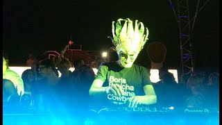 Boris Brejcha techno  Rare closeup video [upl. by Airrotal]