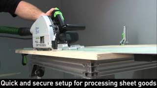 Festool FS Rapid Clamp And Fixed Jaws 489790 [upl. by Manus]