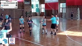 10 SEPTIEMBRE 2023 INFANTILES SAG POLVORINES VS BROWN PRIMER TIEMPO [upl. by Wesley739]