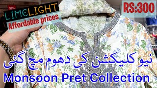 Limelight Monsoon Pret Collection  limelight new arrivals  limelight sale  limelight 2024 [upl. by Barcellona671]