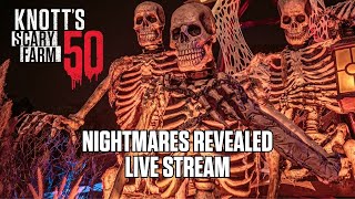 Knotts Scary Farm 50 Nightmares Revealed [upl. by Ragucci]