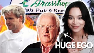 Dana Reacts to Kitchen Nightmares quotGORDON RAMSAY visits THE GRASSHOPPERquot [upl. by Darelle]