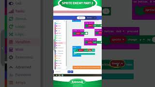 BBC microbit coding in 60 seconds  Sprite Enemy Part 2 [upl. by Berk620]