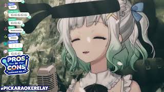 🪜 Snake Eater 【Maid Mint Fantome】 5PiCKaraokeRelay [upl. by Ahsoem220]