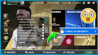 Como Ter Dinheiro Infinito no FC mobile 2024  APK FC 24 [upl. by Burty]