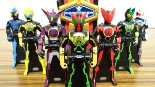 仮面ライダーオーズ レンジャーキーセット 平成ライダーはどれが好き？ [upl. by Nobe833]