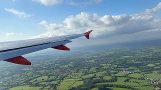 Easyjet Flight from Gatwick Airport to Kefalonia [upl. by Essila]