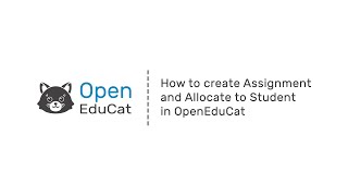 How to create Assignment and Allocate to Student in OpenEduCat  Faculty Prospective [upl. by Didi447]