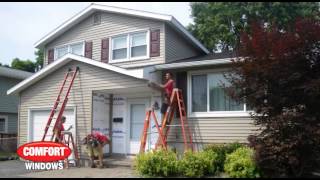 Time Lapse Siding Installation  Coventry  Tuscan Clay [upl. by Osswald942]