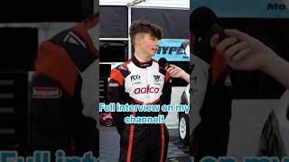 Francisco Howitt talks Snetterton motorsport jscc btcc snetterton f1 car racing automobile [upl. by Buerger489]