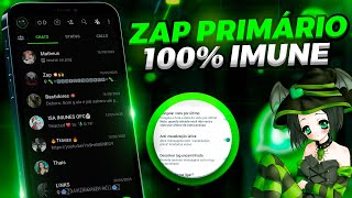 PUXA 🎲 MELHOR WHATSAPP IMUNE ATUALIZADO 2023  ZAP 100 IMUNE 🔥 [upl. by Eidnam]