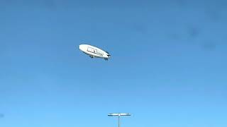 Blimp Flying Over OKC [upl. by Claudell380]