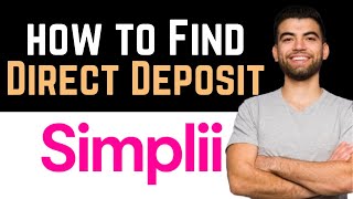 ✅ How To Find Direct Deposit Or Void Cheque Information in SIMPLII Financial Full Guide [upl. by Onid]