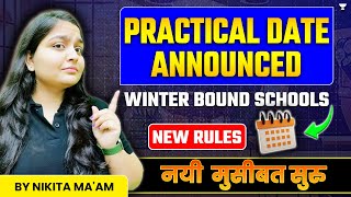 Class 12th Practical Exam Date Out 😱 cbse practical exam 202425 kab hoga   By Nikita Maam [upl. by Beacham]