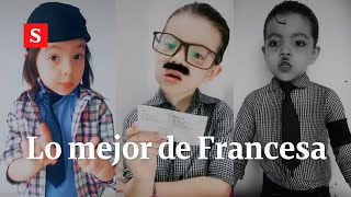 Los 7 mejores Tik Toks de Francesa Miranda la niña bumanguesa  Videos Semana [upl. by Ariday]