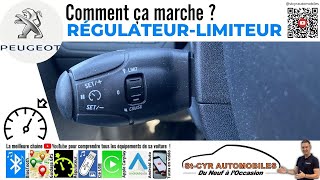 Peugeot 208 2008308 508 Comment fonctionne le Régulateur limiteur comment ça marche [upl. by Eerbua]