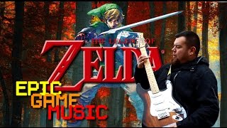 Legend of Zelda quotMain Themequot Music Video  Epic Game Music [upl. by Afesoj]