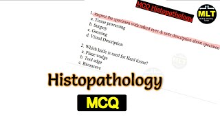 Histoapthology MQC with answer  Mcq histopathology [upl. by Lentha]