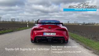 AC Schnitzer muffler sound Supra sportver [upl. by Neve]