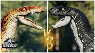 Can this New Hybrid take on and beat the Spinoraptor  Jurassic World Evolution FIGHT [upl. by Sudbury]