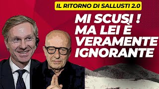 Mi scusi ma lei è veramente ignorante orsini politics news divertente [upl. by Lyell]