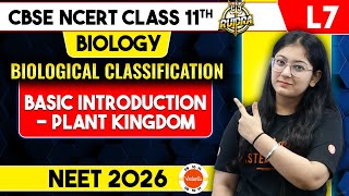 Plant Kingdom – Introduction  CBSE Chapter 2 Biological Classification Class 11 Biology [upl. by Liahkim194]