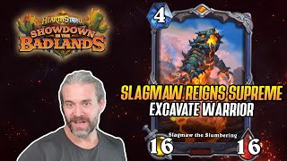 Hearthstone Slagmaw Reigns Supreme  Excavate Warrior [upl. by Grous]