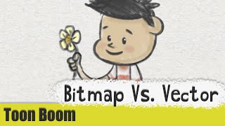 Toon Boom Harmony Tutorial23  Bitmap vs Vector [upl. by Dikmen]