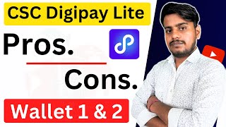 CSC Digipay Lite Wallet Comparison Wallet 1 vs Wallet 2  Pros and cons [upl. by Hessney]