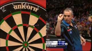 Premier League Of Darts 2012 FINAL Whitlock VS Taylor [upl. by Feinleib]