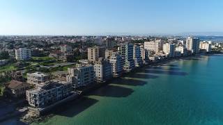 Absolutely NOTHING interesting to see on this Varosha Cyprus ghost town 4k drone footage Well [upl. by Eirhtug]