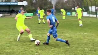 🎞️ Basildon Town FC🔵4 v Coggeshall United FC🟡0  Thurlow Nunn Div 1S Sat 22Apr23 HIGHLIGHTS [upl. by Suirradal333]