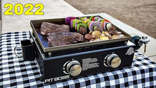 🔥 Portable Flat Top Grills for Camping Picnic 2022  Royal Gourmet QuliMetal PIT BOSS Hisencn [upl. by Swope]