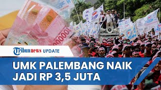 UMK Kota Palembang 2023 Naik 75 Persen Menjadi Rp 35 Juta Diteken sejak 29 November 2022 [upl. by Rauscher]