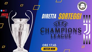 DIRETTA SORTEGGI CHAMPIONS LEAGUE [upl. by Eudora]