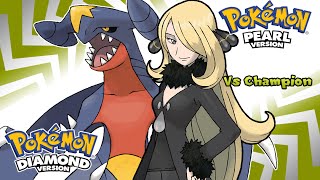 Pokémon Diamond Pearl amp Platinum  Champion Cynthia Battle Music HQ [upl. by Goodyear]