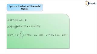 Spectral Analysis of Sinusoidal Signals [upl. by Lemieux]