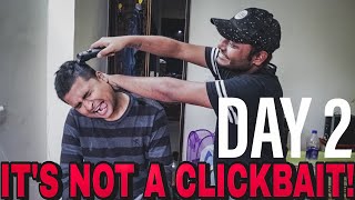 I SHAVED HIS HEAD QUARANTINE INDIA LOCKDOWN DAY 2  MrV Vlogs not a clickbait [upl. by Innek]