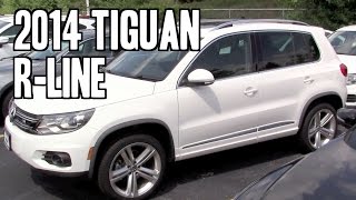 2014 Volkswagen Tiguan Rline Review [upl. by Yalhsa263]