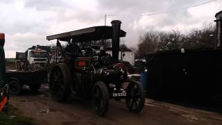 Aveling amp Porter 9170 Shamrock positoning in the yard [upl. by Em]