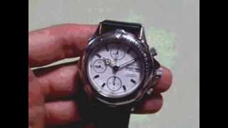 SQUALE Dive Chronograph 20 ATMOS quotCORALLOquot 2006 ／ Vintage BULOVA [upl. by Ginevra]